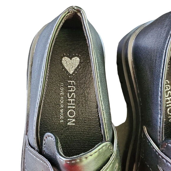 Fashion I Love Your Shoes Little Girls Dress Black Size 10 - Picture 2 of 10